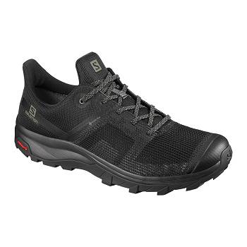 Salomon OUTline PRISM GTX - Cierne Turistické Topánky Panske, S0036SK